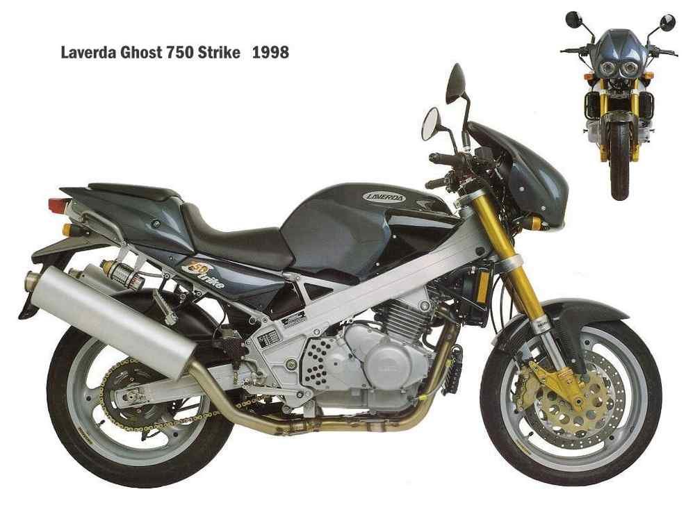 Laverda Ghost750Strike 1998 motorbike A4 Photo Print