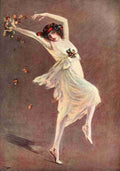 Lavery J 1856 1941 John Lavery & his Work 1911 Anna Pavlova as Bacchante A4 Photo Print