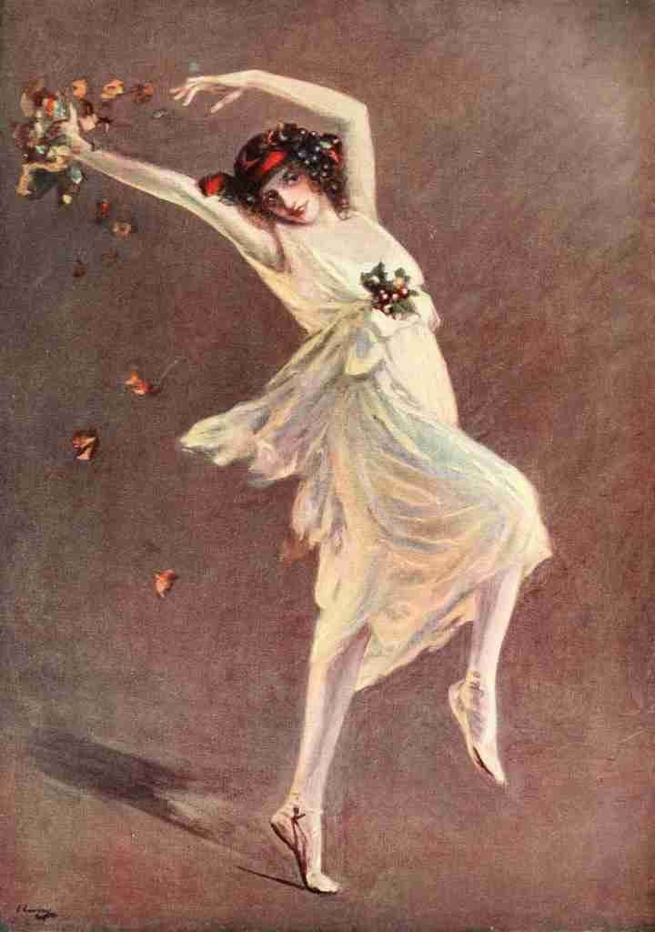 Lavery J 1856 1941 John Lavery & his Work 1911 Anna Pavlova as Bacchante A4 Photo Print
