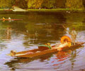 Lavery Sir John Boating On The Thames A4 Photo Print