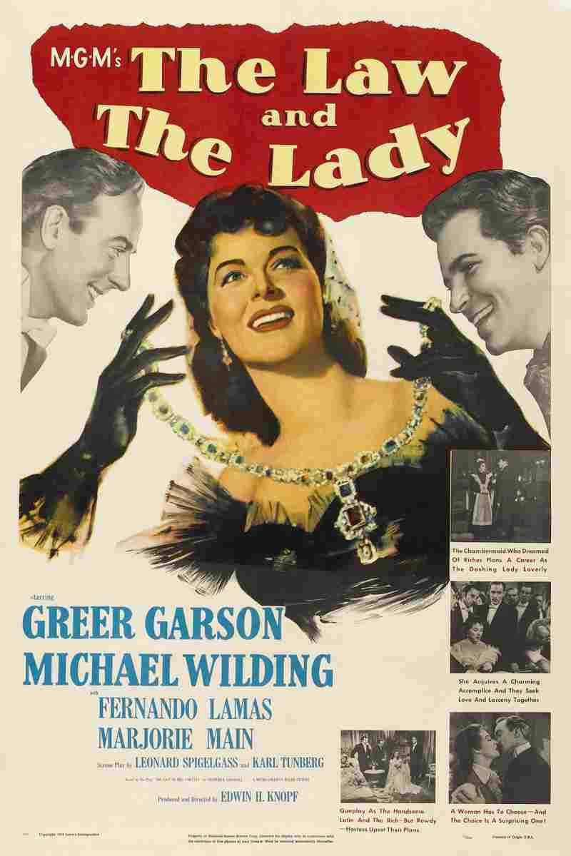 Law and the Lady The 01  film star poster A4 Photo Print