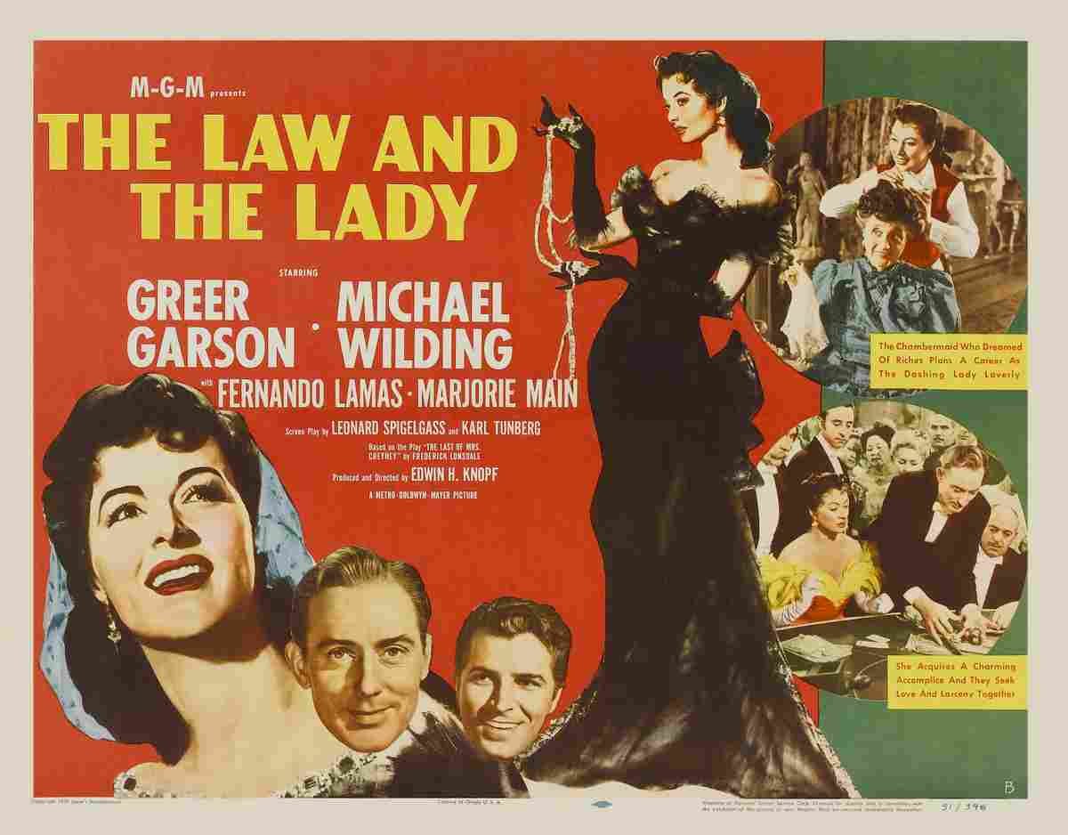 Law and the Lady The 02  film star poster A4 Photo Print