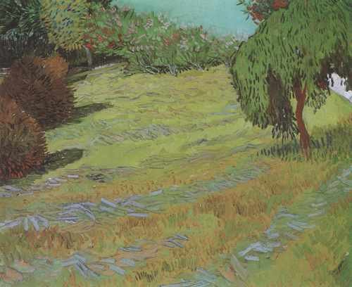 Lawn In Public Park Arles 1888 A4 Photo Print