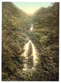 Laxey Doon Glen Waterfall Isle of Man Vintage A4 Photo Print
