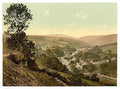 Laxey general view Isle of Man Vintage A4 Photo Print
