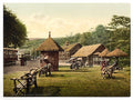 Laxey tram station Isle of Man Vintage A4 Photo Print