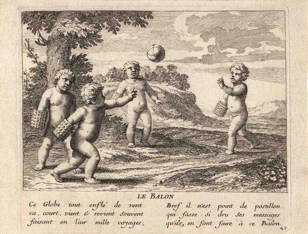 Le Balon 17thc Vintage A4 Photo Print