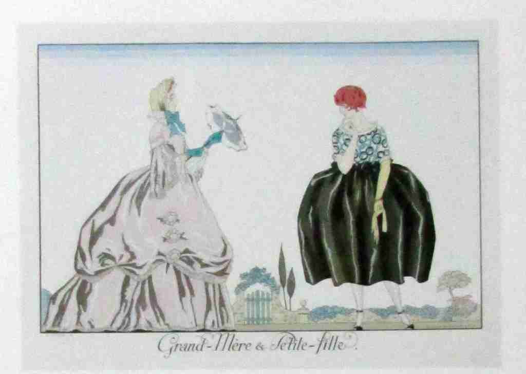Le Bonheur Du Jour, Ou Les Graces A La Mode 2  George Barbier 1 A4 Photo Print