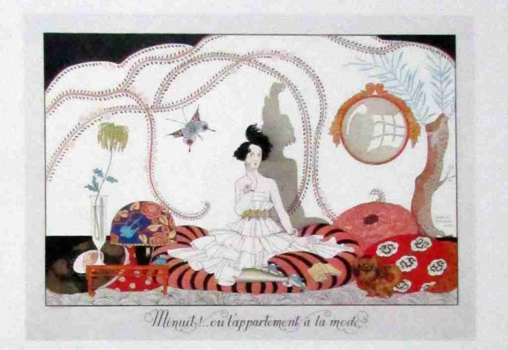 Le Bonheur Du Jour, Ou Les Graces A La Mode 2 George Barbier 01 2 A4 Photo Print