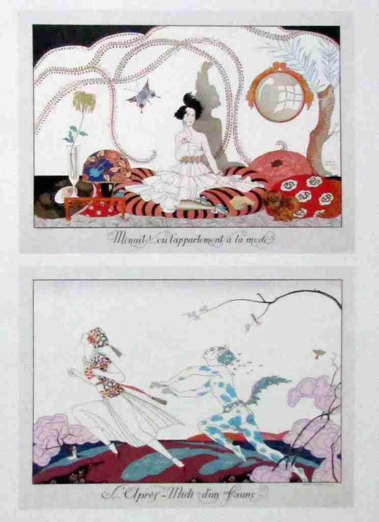 Le Bonheur Du Jour, Ou Les Graces A La Mode 2 George Barbier 01 A4 Photo Print