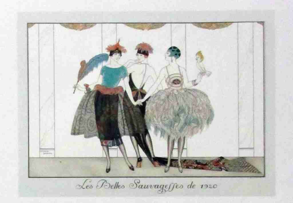 Le Bonheur Du Jour, Ou Les Graces A La Mode 2 George Barbier 02 2 A4 Photo Print