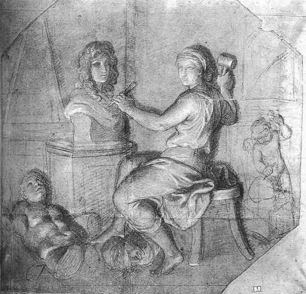 Le Brun Charles Allegory A4 Photo Print