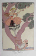 Le Cerises Cherries 39 George Barbier A4 Photo Print