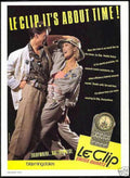 Le Clip Watch Vintage Retro Advert Ads A4 Photo Print