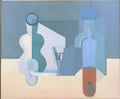 Le Corbusier la bouteille de vin orange 1922 Art A4 Photo Print