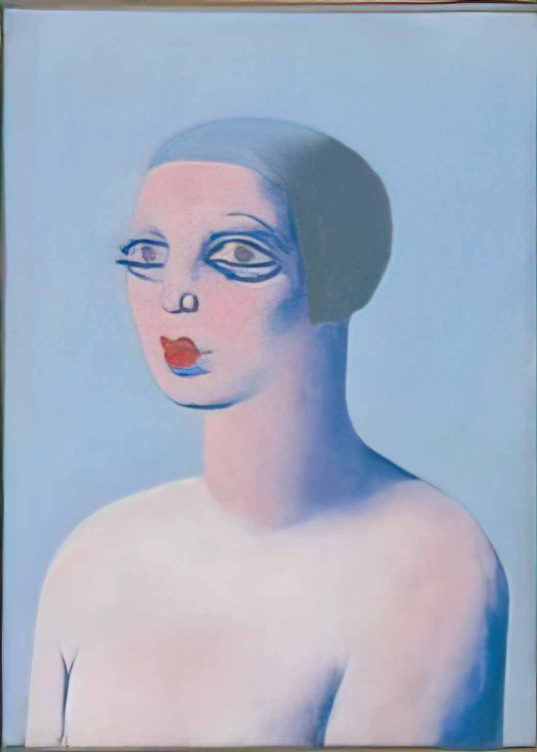 Le Corbusier portrait de yvonne le corbusier Art A4 Photo Print