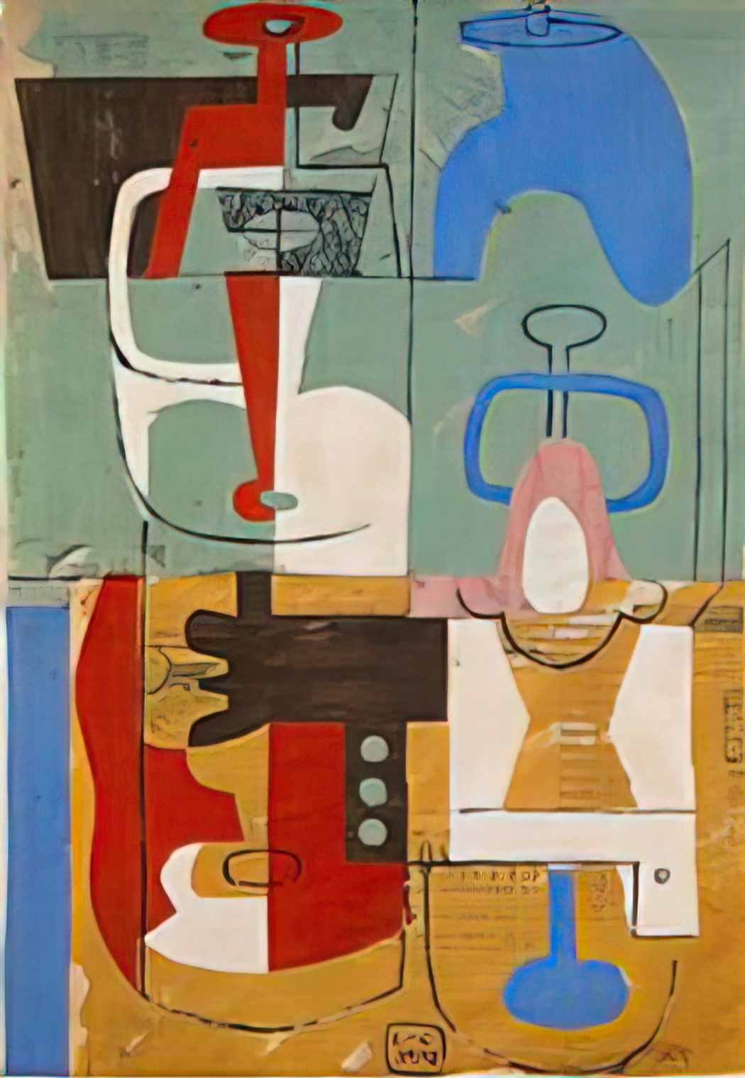 Lawren Harris abstraction 30 1955 2 Art A4 Photo Print