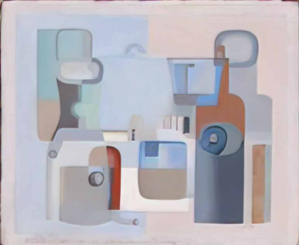 Lawren Harris abstraction 30 1955 Art A4 Photo Print