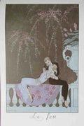 Le Feu Fire 35 George Barbier A4 Photo Print