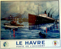 Le Havre Cargo Vintage Retro Advert Poster A4 Photo Print