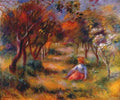 Le Jardin De La Poste Cagnes 1906 A4 Photo Print