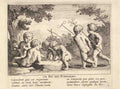 Le Jeu Des Espingles Vintage A4 Photo Print