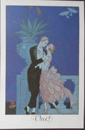Le Jour Et La Nuit Day and Night 3 George Barbier A4 Photo Print