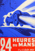 Le Mans 1955 Vintage Retro Advert Poster A4 Photo Print