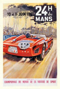 Le Mans 1961 Vintage Retro Advert Ads A4 Photo Print