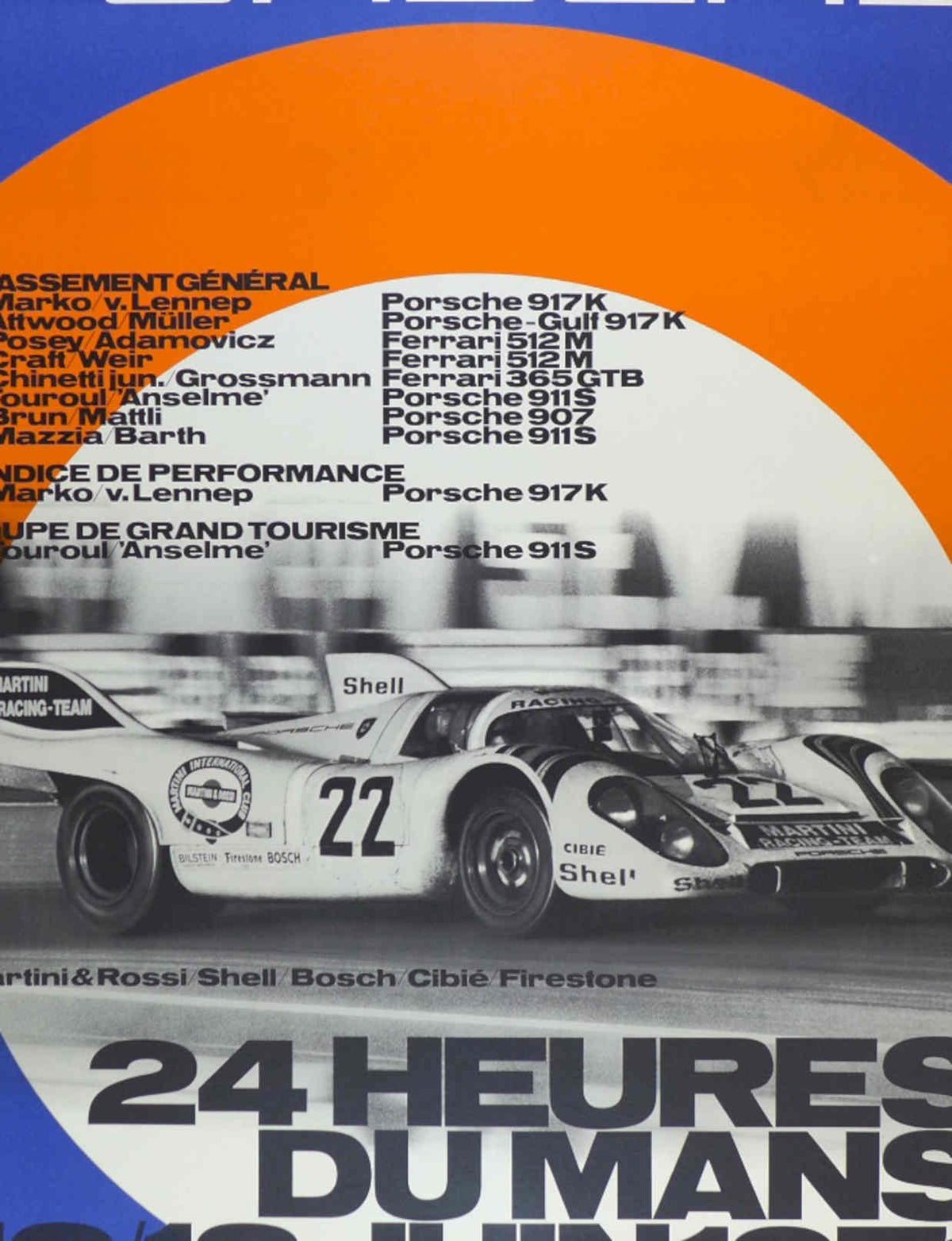 Le Mans 1972 Vintage Retro Advert Poster A4 Photo Print