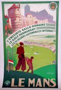 Le Mans Golf 2 Vintage Retro Advert Poster A4 Photo Print