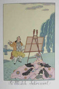 Le Modele Interessant The Interesting Model 40 George Barbier A4 Photo Print