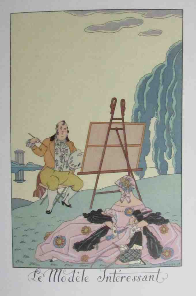 Le Modele Interessant The Interesting Model 40 George Barbier A4 Photo Print