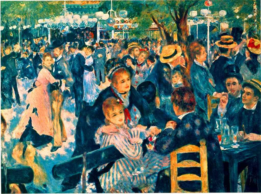 Le Moulin De La Galette A4 Photo Print