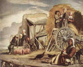 Le Nain Louis The cart Or Return From Haymaking  A4 Photo Print