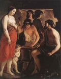 Le Nain Louis Venus At The Forge Of Vulcan  A4 Photo Print