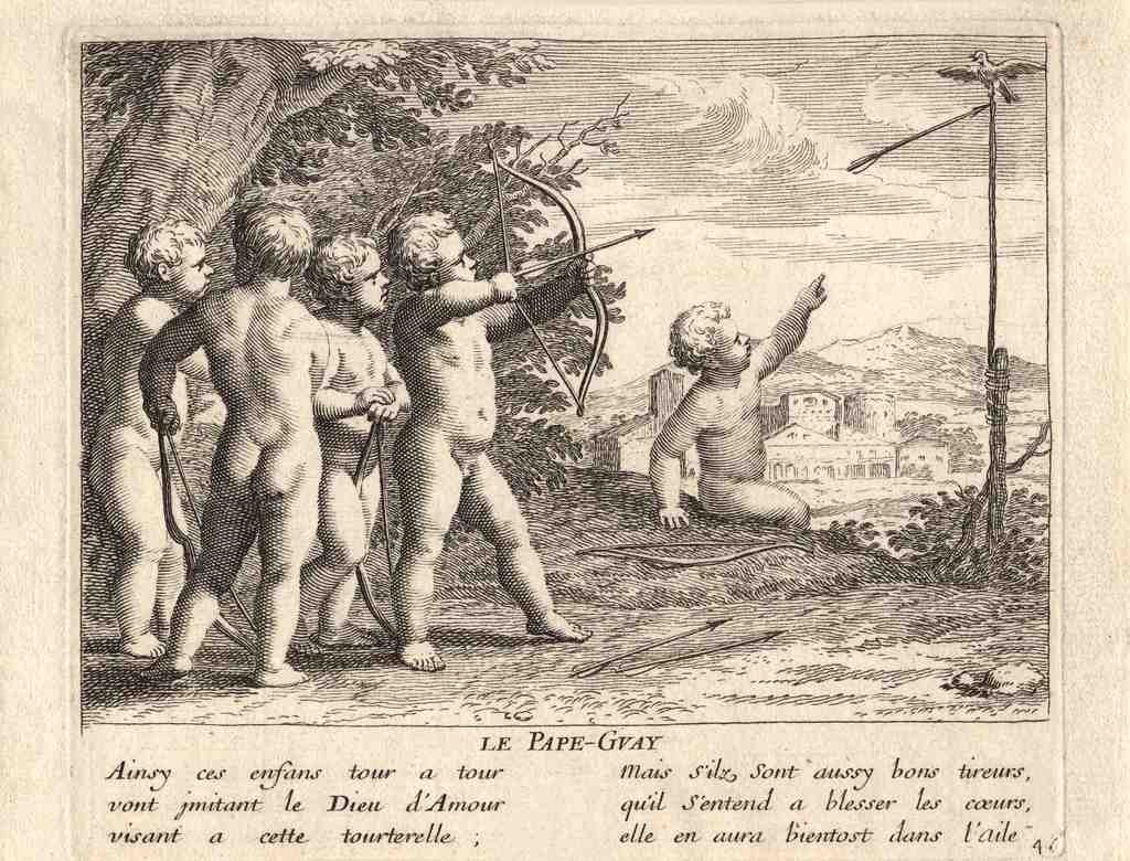 Le Pape Guay 17thc Vintage A4 Photo Print