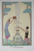 Le Printemps Spring 36 George Barbier Art Deco Costumes 061 A4 Photo Print