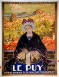 Le Puy Dome Vintage Retro Advert Poster A4 Photo Print