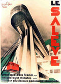 Le Saleve Vintage Advert A4 Photo Print