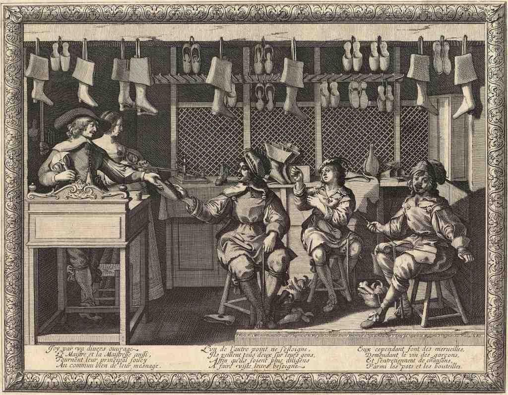 Le Savetier 17thc Vintage A4 Photo Print