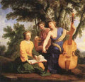 Le Sueur Eustache The Muses Melpomene Erato And Polymnia A4 Photo Print