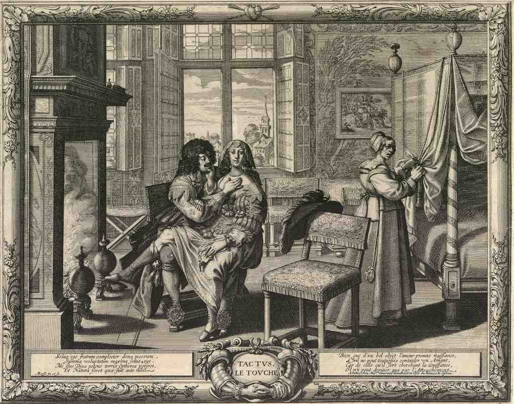 Le Toucher 17thc Vintage A4 Photo Print