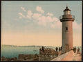 Le phare Cannes Vintage A4 Photo Print