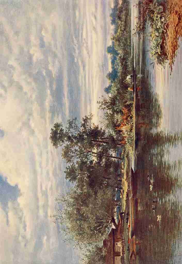 Leader Benjamin 1831 1923 A Backwater on the Thames at Streatley Berks A4 Photo Print