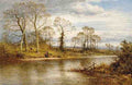 Leader Benjamin Williams An English River In Autumn A4 Photo Print