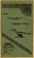 Leader Plow 1882 Vintage Retro Advert Ads A4 Photo Print