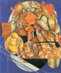 Leafs Juan Gris Abstract Art A4 Photo Print