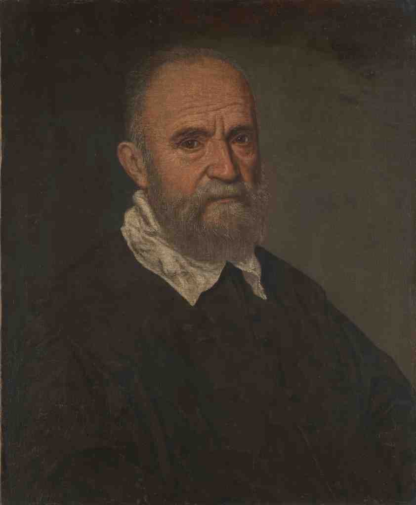 Leandro Bassano Portrait of a Bearded Man A4 Photo Print