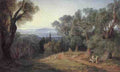 Lear Edward Corfu And The Albanian Mountains A4 Photo Print